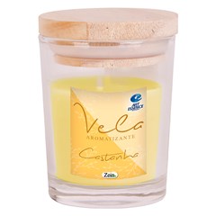 Vela aromatica castical bambu 7x5,3cm             cx:096