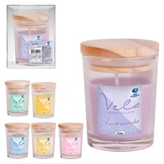 Vela aromatica castical bambu 7x5,3cm             cx:096