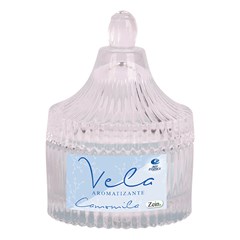 Vela aromatica castical na bomboniere 9,5x6cm              cx:048