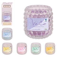 Vela aromatica castical  ball 7x8,5cm          cx:048