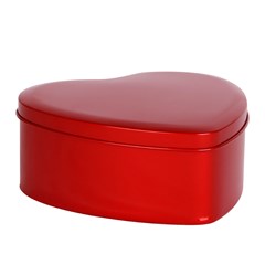 Porta objeto coracao em lata 4,5x11cm   cx:120