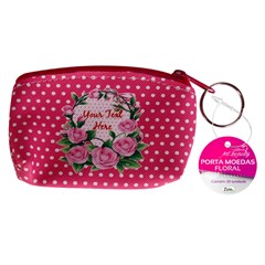 Porta moeda floral 9,5x6cm                  cx:144