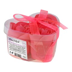 Rosas artificial coracao plastico            cx:240