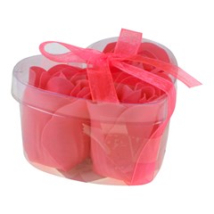 Rosas artificial coracao plastico            cx:240