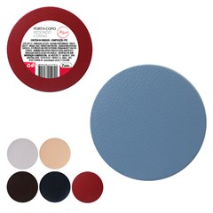 Porta copo red corino 10cm 4pcs              cx:120