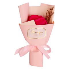 Buque de rosas p/presente 16cm               cx:020