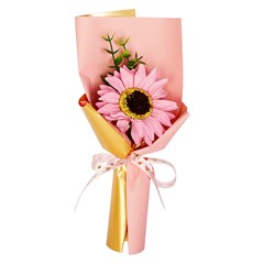 Buque girassol artificial p/presente 25cm    cx:020