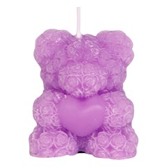 Vela decorativa urso 6x4,5cm              cx:144