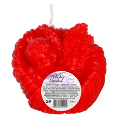 Vela decorativa anjo 6,5x7cm               cx:144