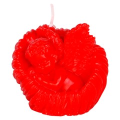 Vela decorativa anjo 6,5x7cm               cx:144