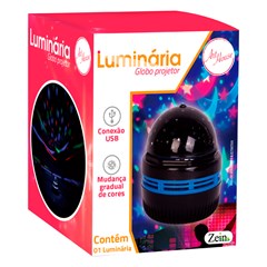 Luminaria globo projetor led 10x6cm          cx:048