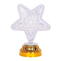 Luminaria cristal sortida led                cx:024