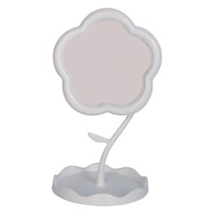 Espelho de mesa floral 16x30cm            cx:036