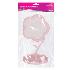 Espelho de mesa flor 10x19cm               cx:096