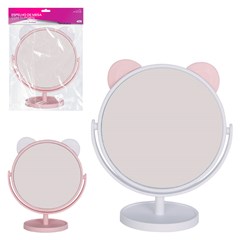 Espelho de mesa c/suporte 20x15,5cm          cx:024