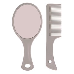 Espelho e pente para bolsa                   cx:072