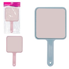Espelho de mao quad 12x21,5cm              cx:072