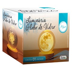 Luminaria globo de vidro 8cm                 cx:024