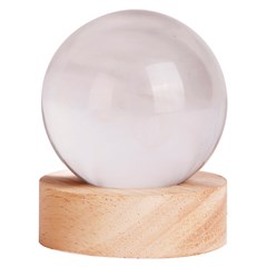 Luminaria globo de vidro 8cm                 cx:024