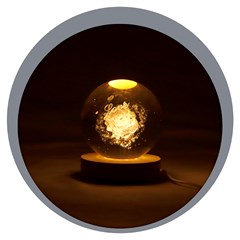 Luminaria globo de vidro 8cm                 cx:024