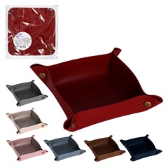 Porta objeto corino 19cm                     cx:100