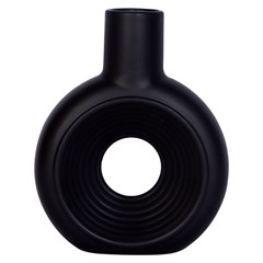 Vaso ceramica oval 4x15x12cm        cx:036