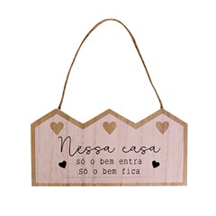 Placa dizeres 24x12cm                        cx:096