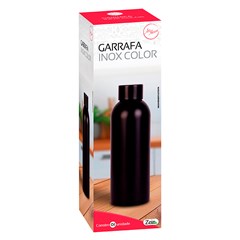 Garrafa inox color 750ml                  cx:024