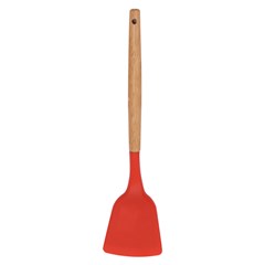 Espatula silic cabo madeira 30cm             cx:048