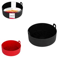 Forma de silicone red fritadeira 17cm        cx:048