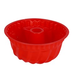 Forma red c/furo silicone 24x10cm            cx:048