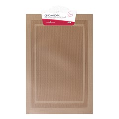 Descanso de prato ret 30x45cm                cx:120