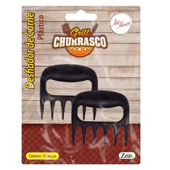 Desfiador de carne plast 2x11x11cm             cx:00048