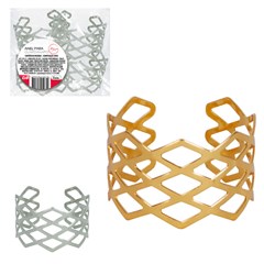 Anel para guardanapo trancado 4pcs 4cm             cx:060