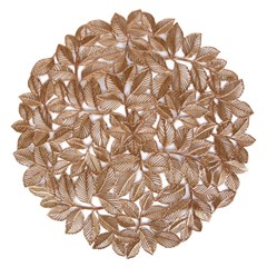 Descanso de prato folhas 38cm                cx:120