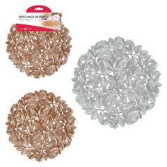 Descanso de prato folhas 38cm                cx:120