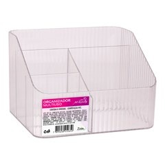 Organizador multiuso acrilico 11,5x17,5x14cm       cx:018