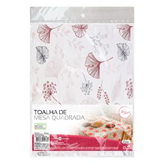 Toalha de mesa quad 137x137 cm estampada     cx:160