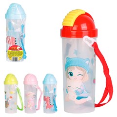 Garrafa infantil c/alca 500ml               cx:060