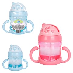 Copo bebe infantil canudo c/alca             cx:060