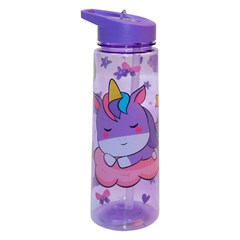 Garrafa plast c/canudo 740ml               cx:036