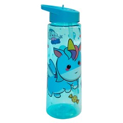 Garrafa plast c/canudo 740ml               cx:036