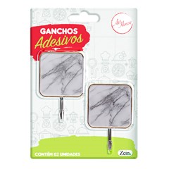Gancho ades marmorizado 2pcs                 cx:144