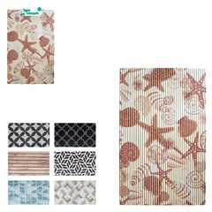 Tapete ret pvc estampado 40x65cm           c cx:036