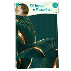 Kit tapete e passadeira  cozinha             cx:018