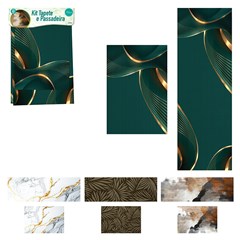 Kit tapete e passadeira  cozinha             cx:018