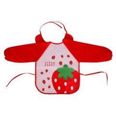 Avental de alimentacao manga longa infantil  cx:120