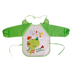 Avental de alimentacao manga longa infantil  cx:120