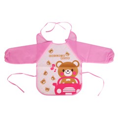 Avental de alimentacao manga longa infantil  cx:120