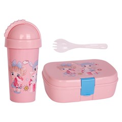 Kit lancheira  infantil 3pcs                 cx:024